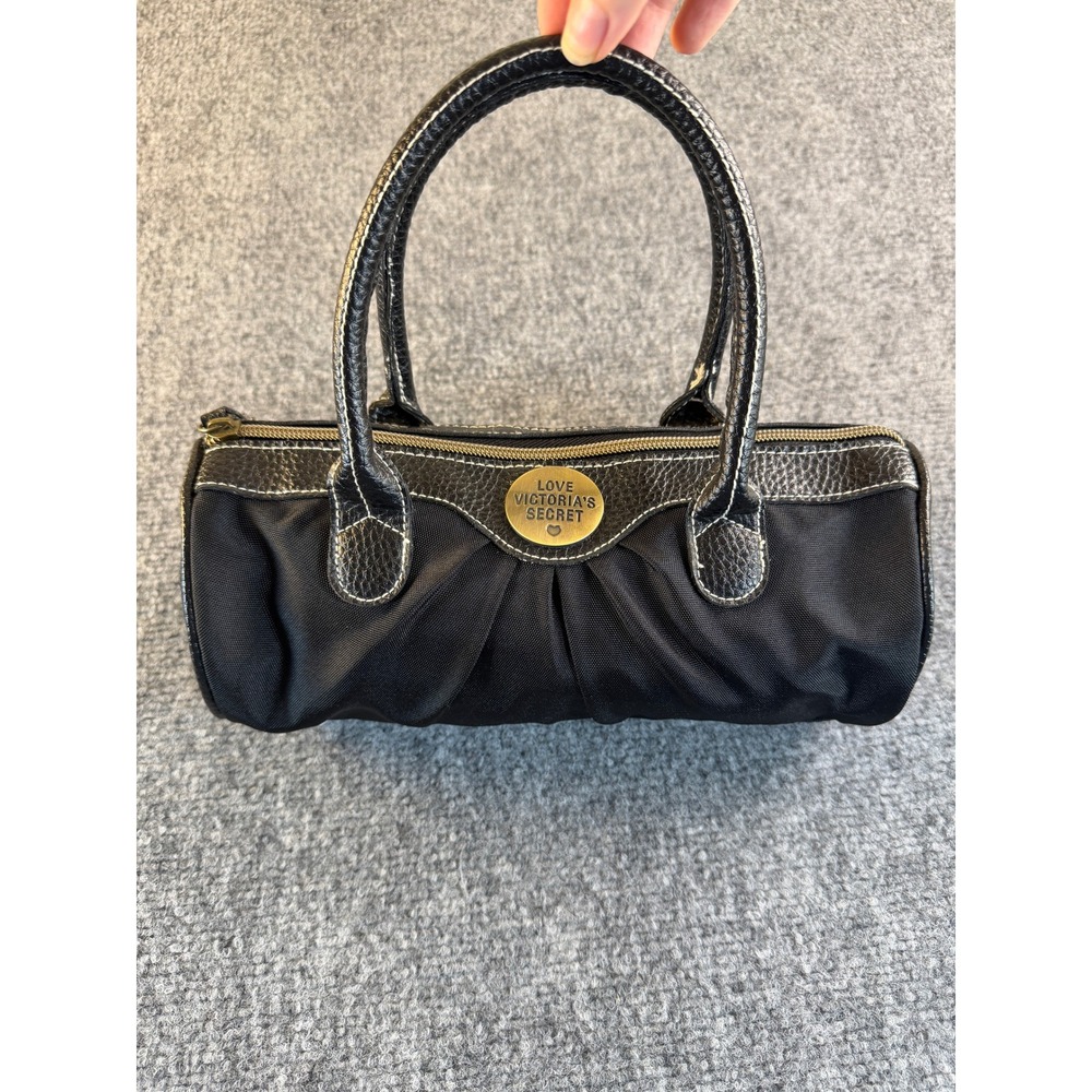 Vintage Y2K Victoria's Secret Love Mini Baguette Barrel Satchel Shoulder Bag
